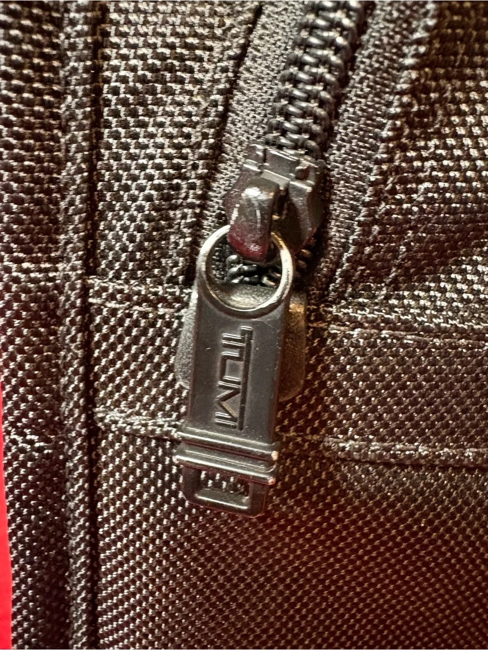 TUMI Alpha T-Pass TSA Checkpoint  Friendly Laptop Bag Black Ballistic Nylon
